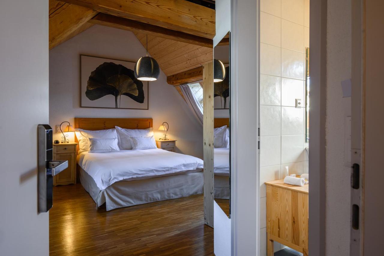 Les Montagnards Hotel Broc Luaran gambar