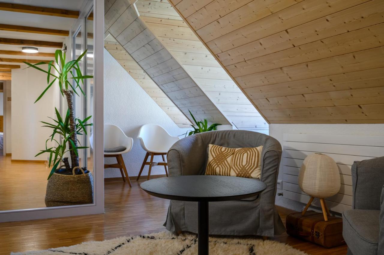 Les Montagnards Hotel Broc Luaran gambar