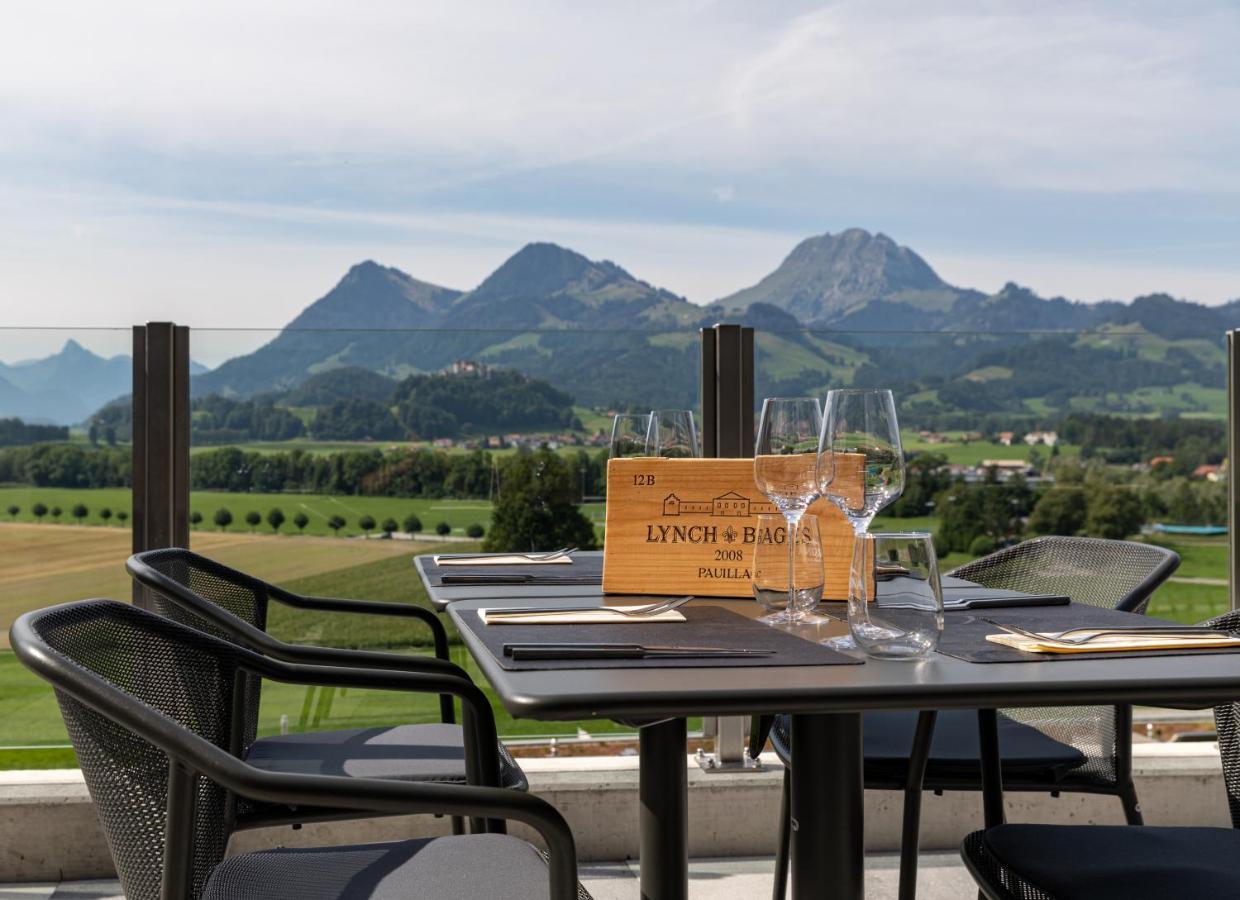 Les Montagnards Hotel Broc Luaran gambar